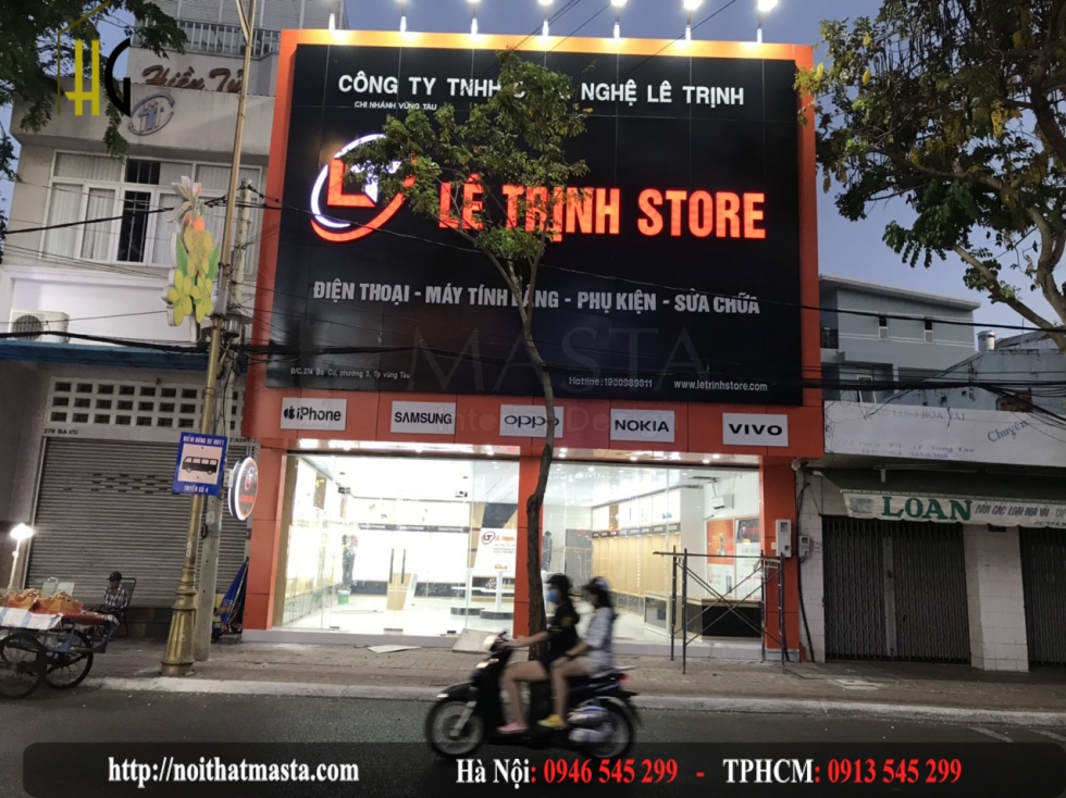 thi cong le trinh store 12